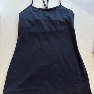 Lululemon Athletica Power Y - Black Tank Top
